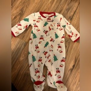 Just One You By Carters Christmas Pajamas 3 months